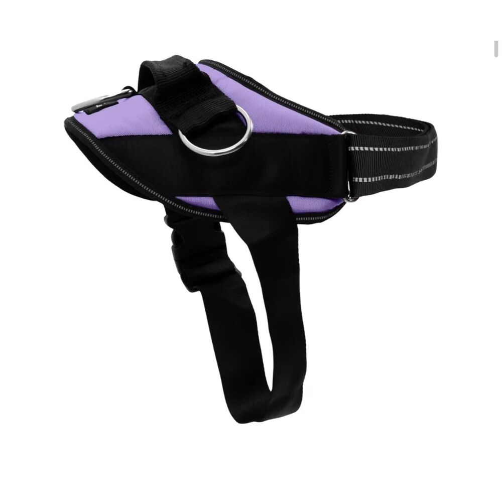 ShawnCo Essential Dog Harness Purple & Black Size L